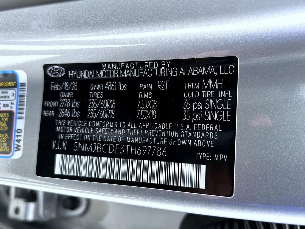 New 2026 Hyundai Tucson SEL AWD/4WD image 25