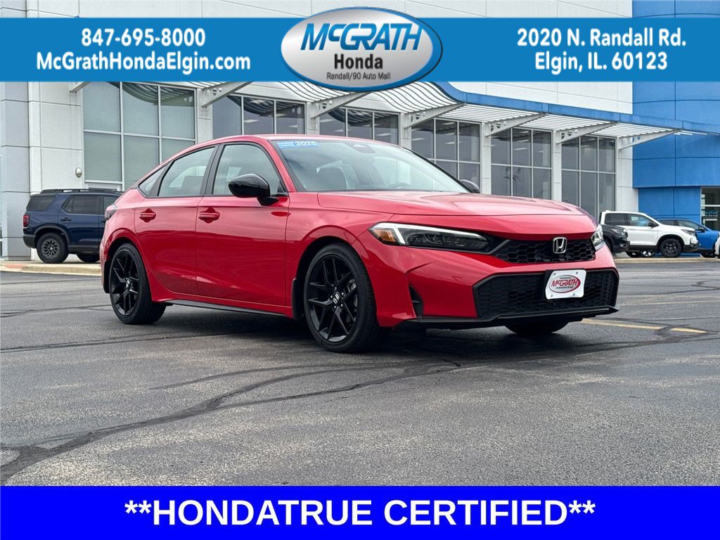 Certified 2025 Honda Civic Sport