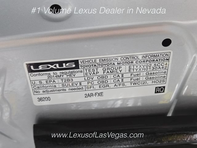 Used 2014 Lexus ES 300h w/ Luxury Package w/Bamboo Trim FWD image 28