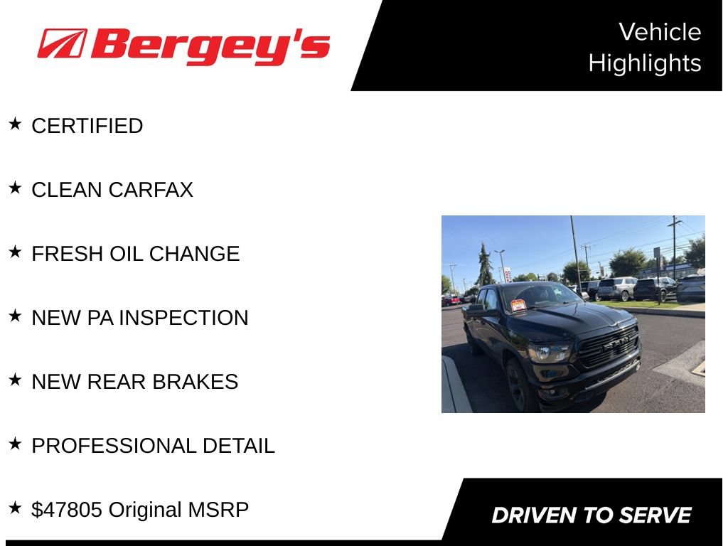 Used 2019 RAM 1500 Big Horn AWD/4WD image 4