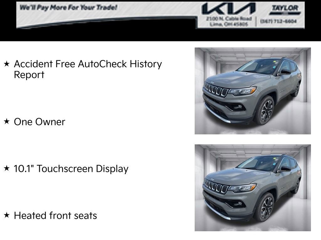 Used 2022 Jeep Compass Limited image 4