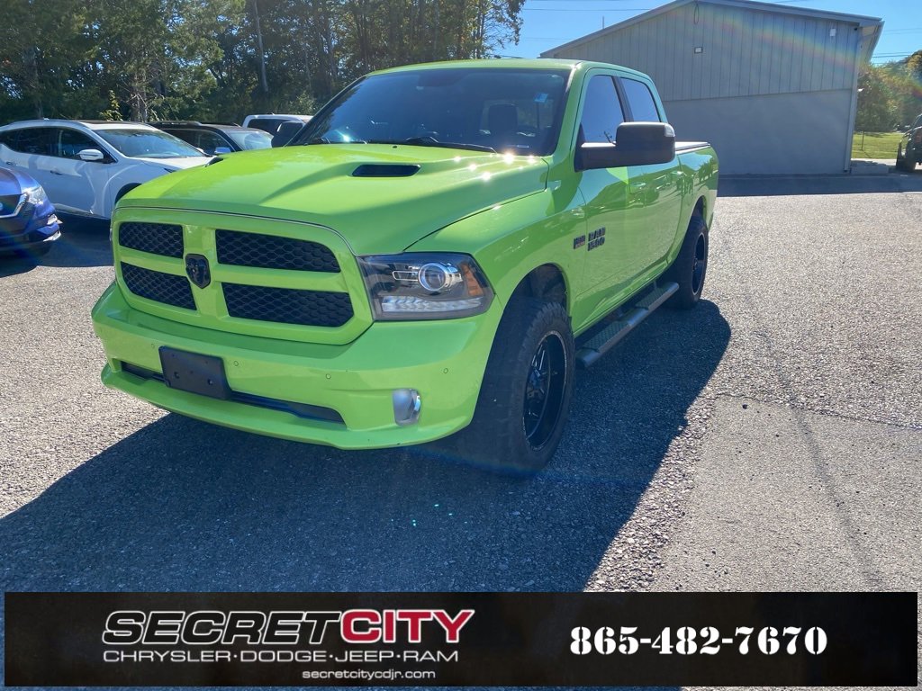 Used 2017 RAM 1500 Sport w/ Sublime Green Sport Package