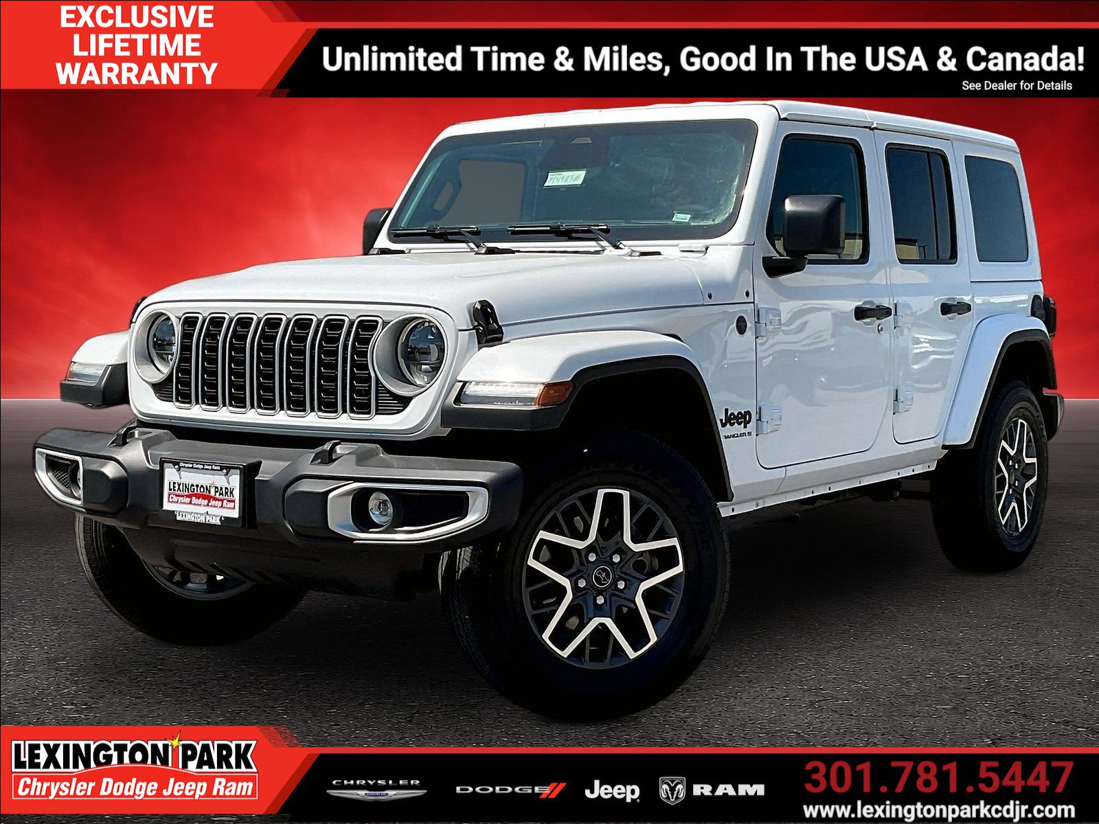 Used 2026 Jeep Wrangler Unlimited Sahara AWD/4WD image 3