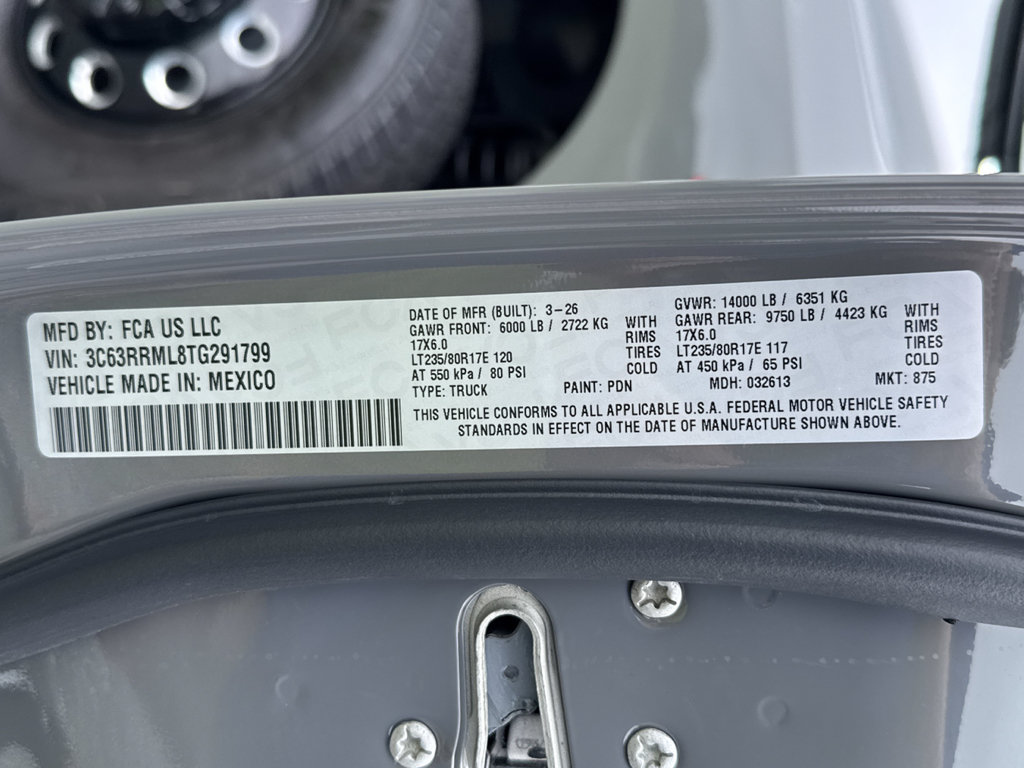 New 2026 RAM 3500 Laramie AWD/4WD image 39