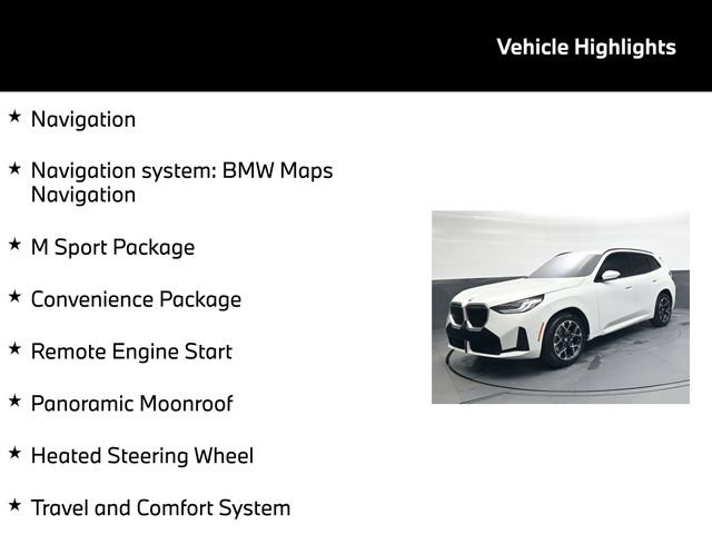 Used 2026 BMW X3 xDrive30 w/ M Sport Package image 5