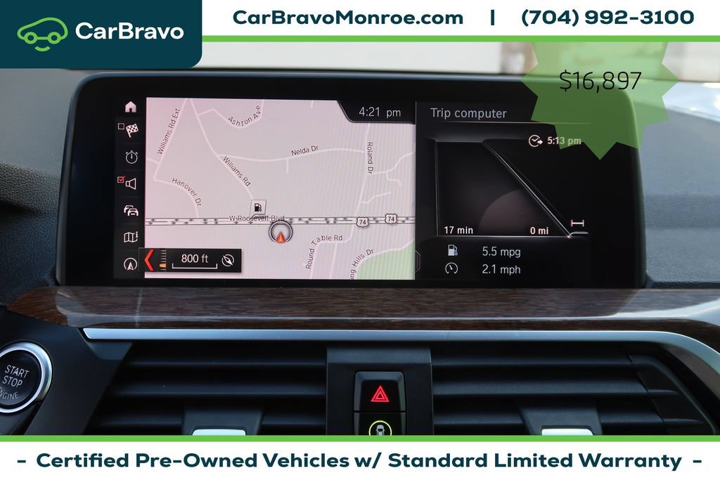 Used 2019 BMW X3 xDrive30i w/ Driving Assistance Package AWD/4WD image 25