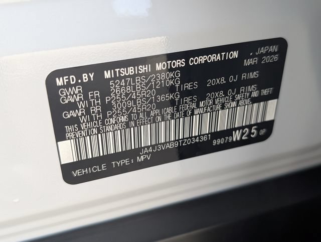 New 2026 Mitsubishi Outlander LE FWD image 27