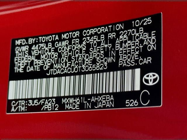 New 2026 Toyota Prius Plug-In Hybrid FWD image 29