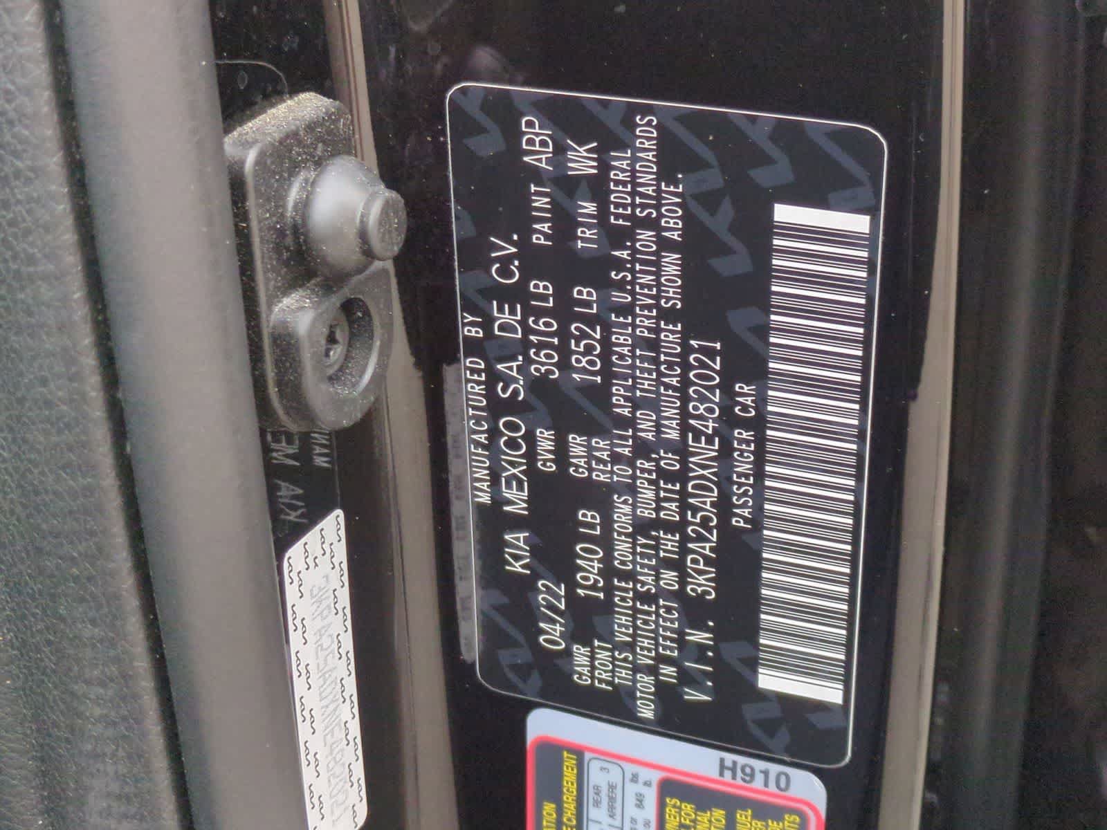 Used 2022 Kia Rio S FWD image 37