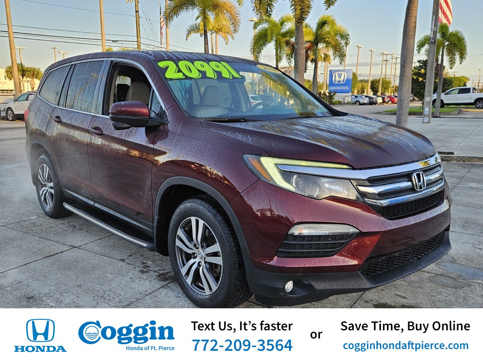 Certified 2018 Honda Pilot EX-L image 1