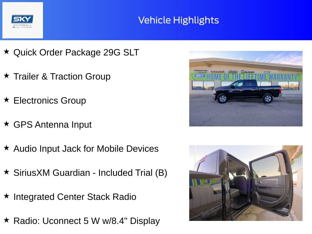 Used 2023 RAM 1500 Classic SLT w/ Trailer & Traction Group image 10