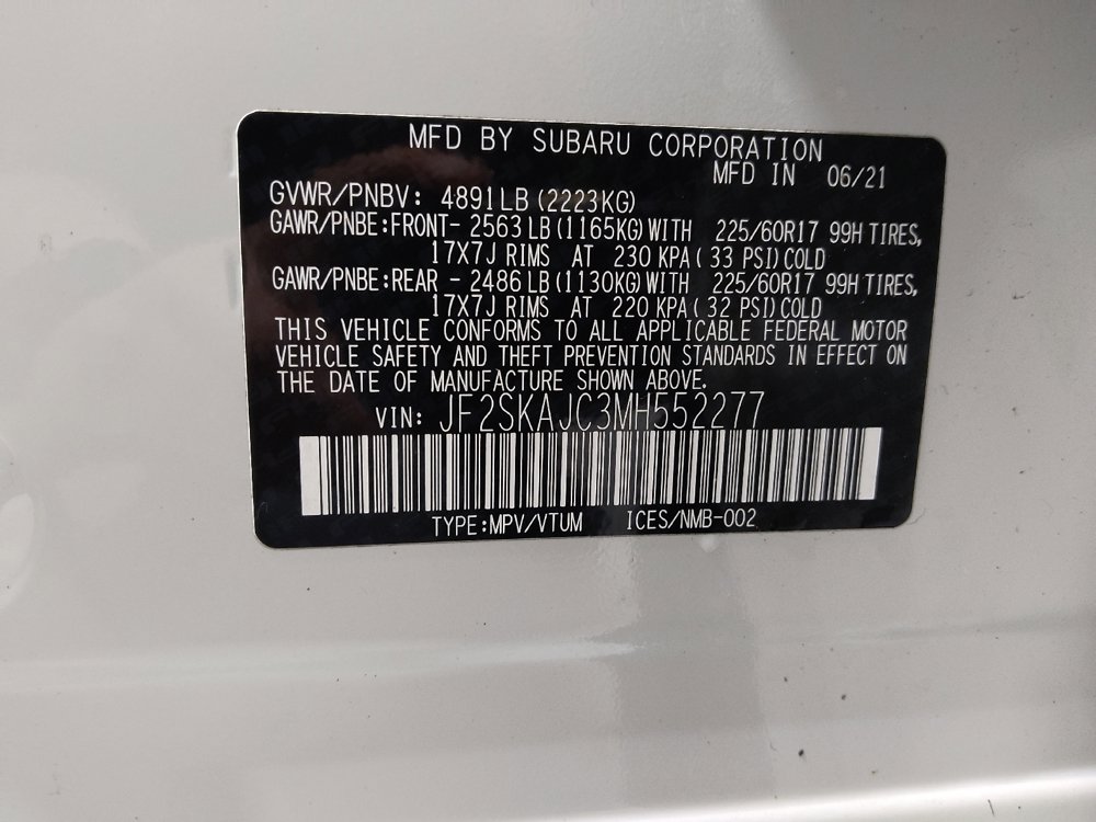 Used 2021 Subaru Forester Premium w/ Popular Package #1 image 33