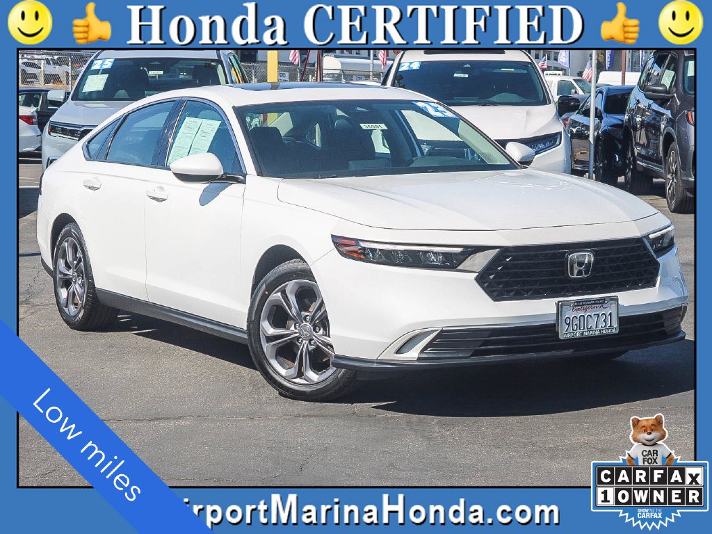 Certified 2023 Honda Accord EX