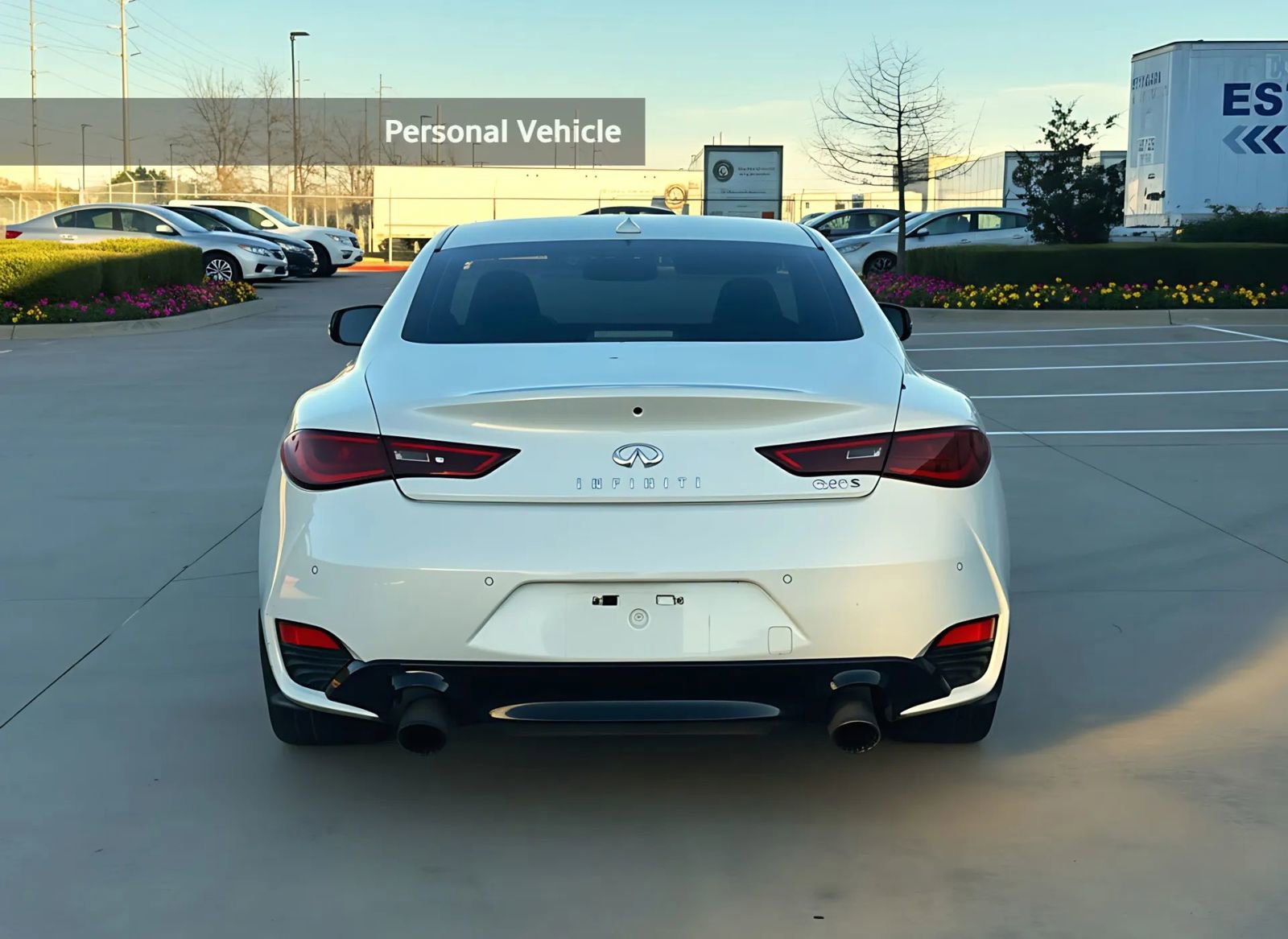 Used 2018 INFINITI Q60 Red Sport 400 w/ Sensory Package 3.0T Sport image 4