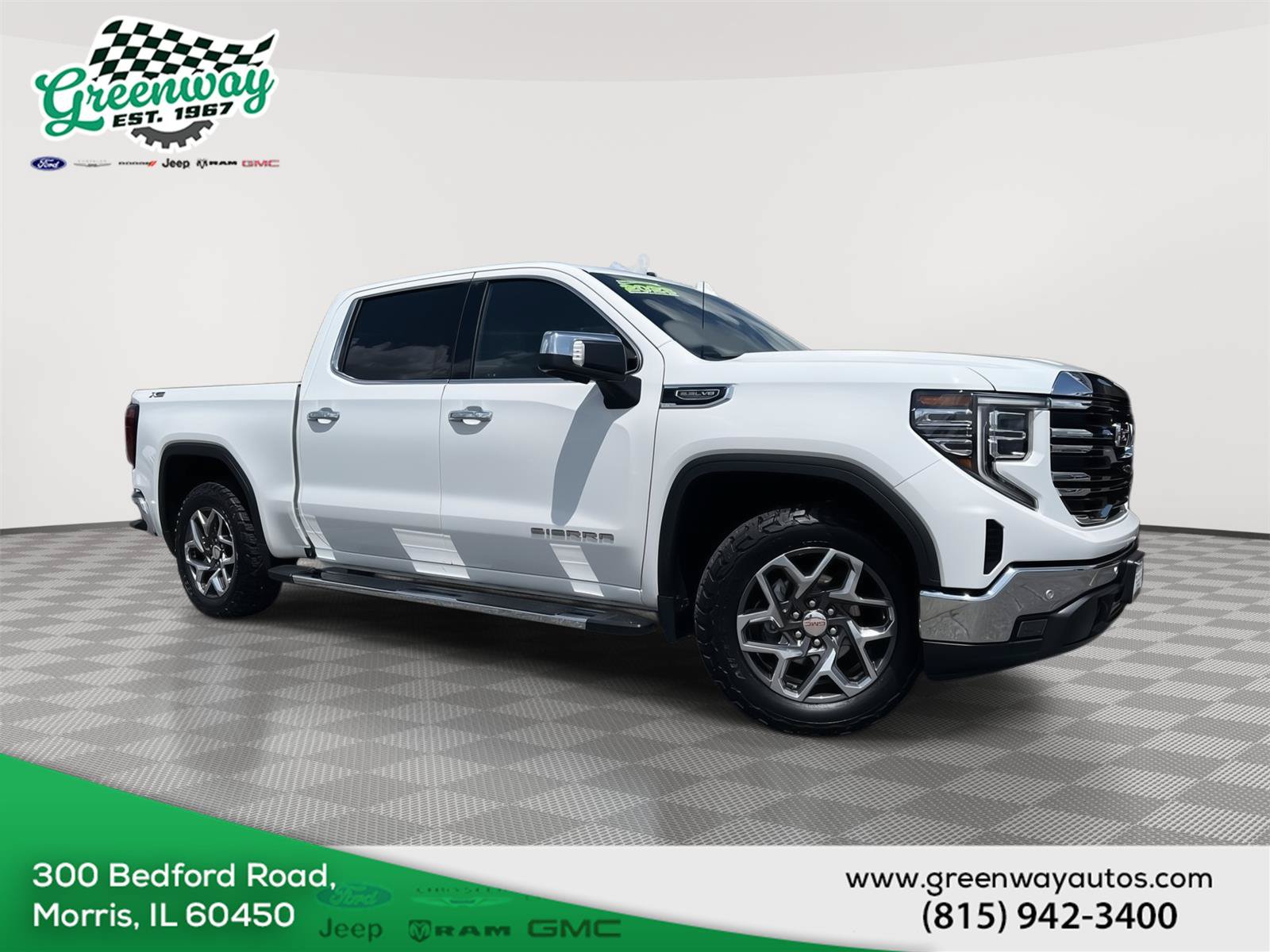 Used 2023 GMC Sierra 1500 SLT w/ SLT Premium Plus Package AWD/4WD image 1