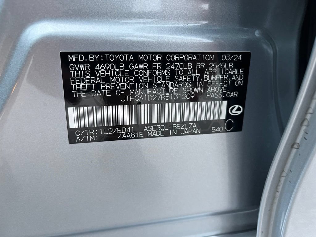 Used 2024 Lexus IS 300 w/ Comfort Package RWD image 10