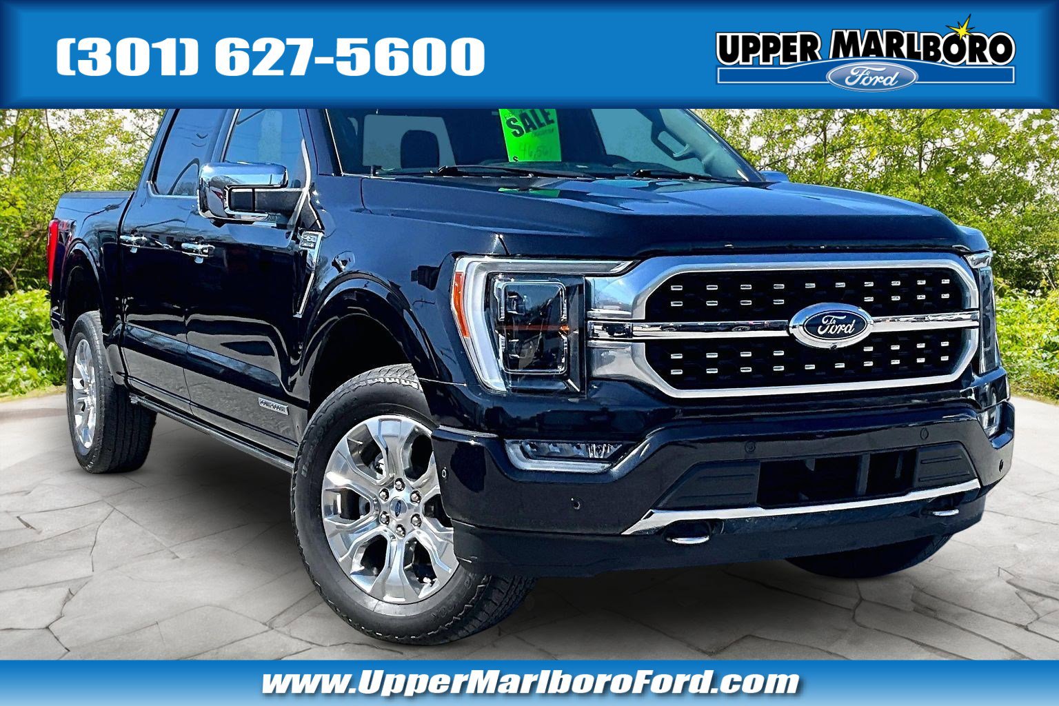 Certified 2022 Ford F150 Platinum w/ Equipment Group 701A High image 1