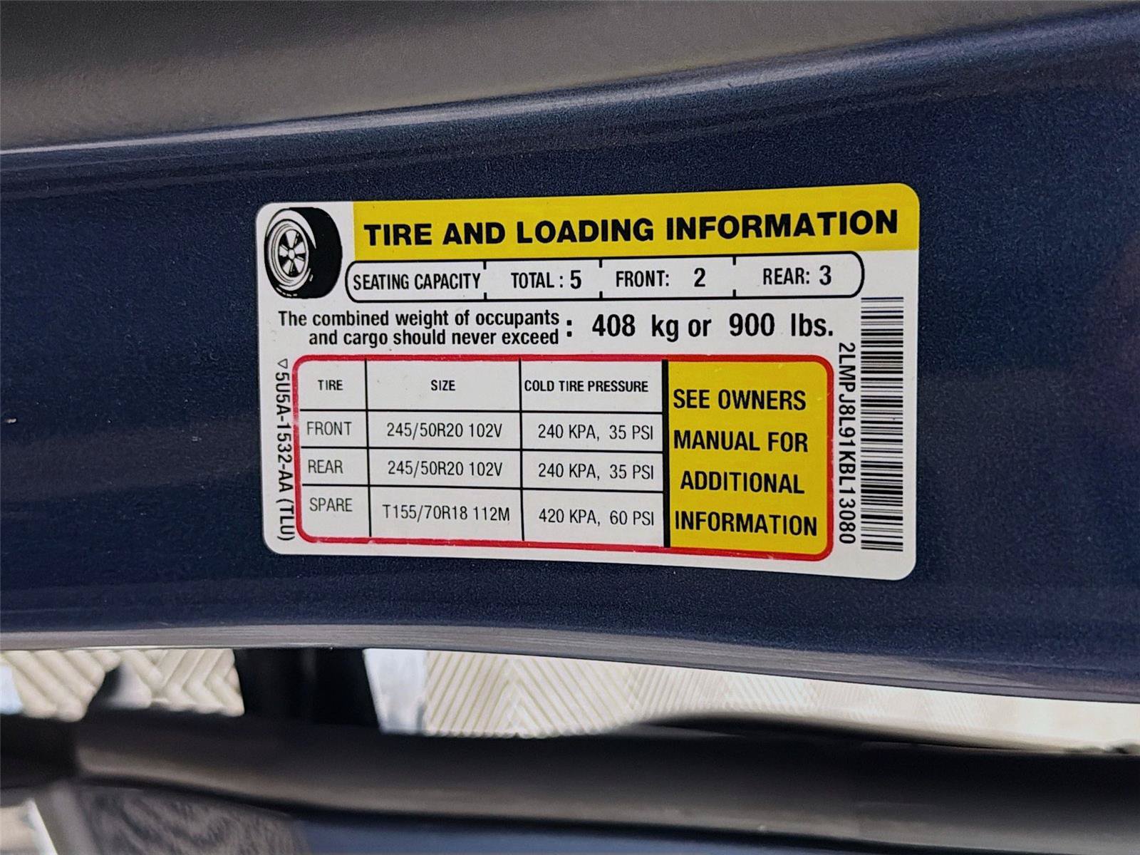 Used 2019 Lincoln Nautilus Reserve AWD/4WD image 42