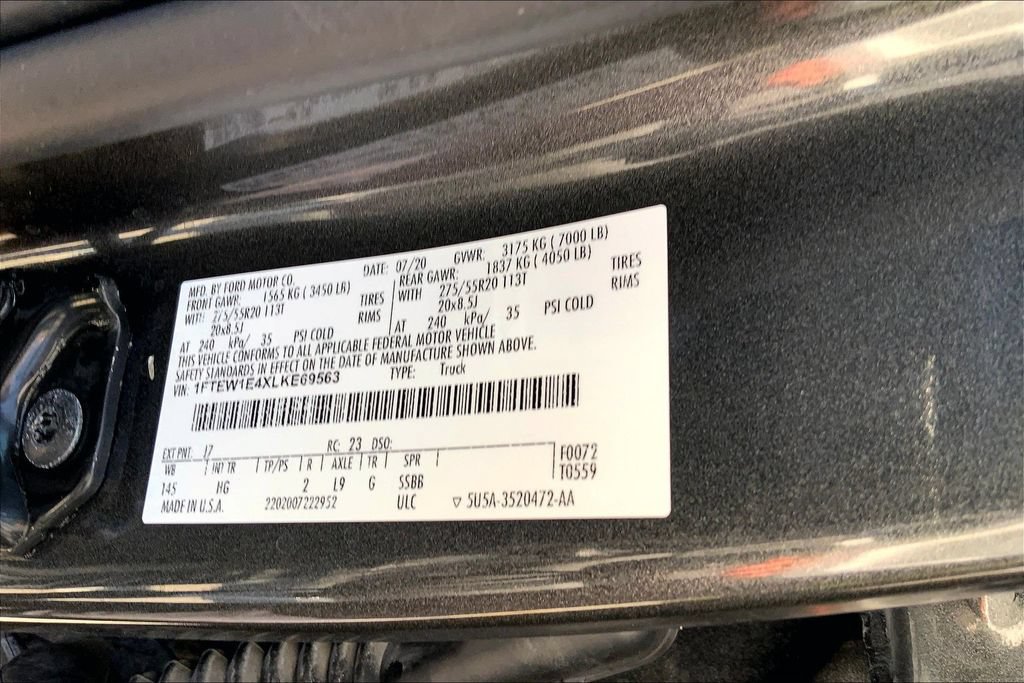 Used 2020 Ford F150 Lariat AWD/4WD image 30