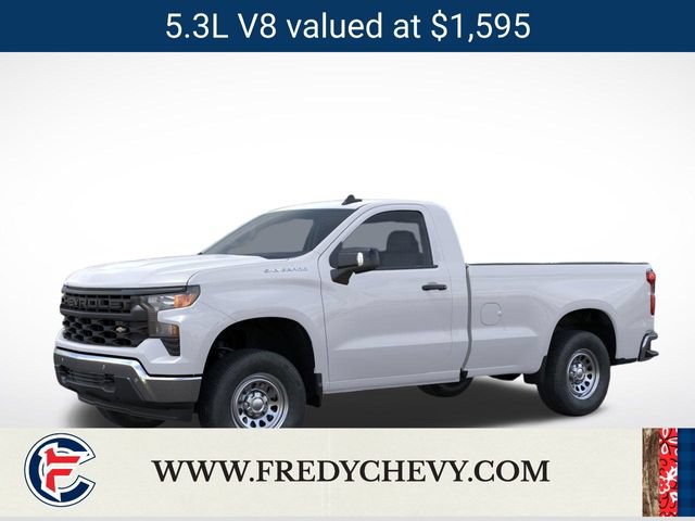 New 2025 Chevrolet Silverado 1500 W/T w/ WT Safety Package RWD image 2