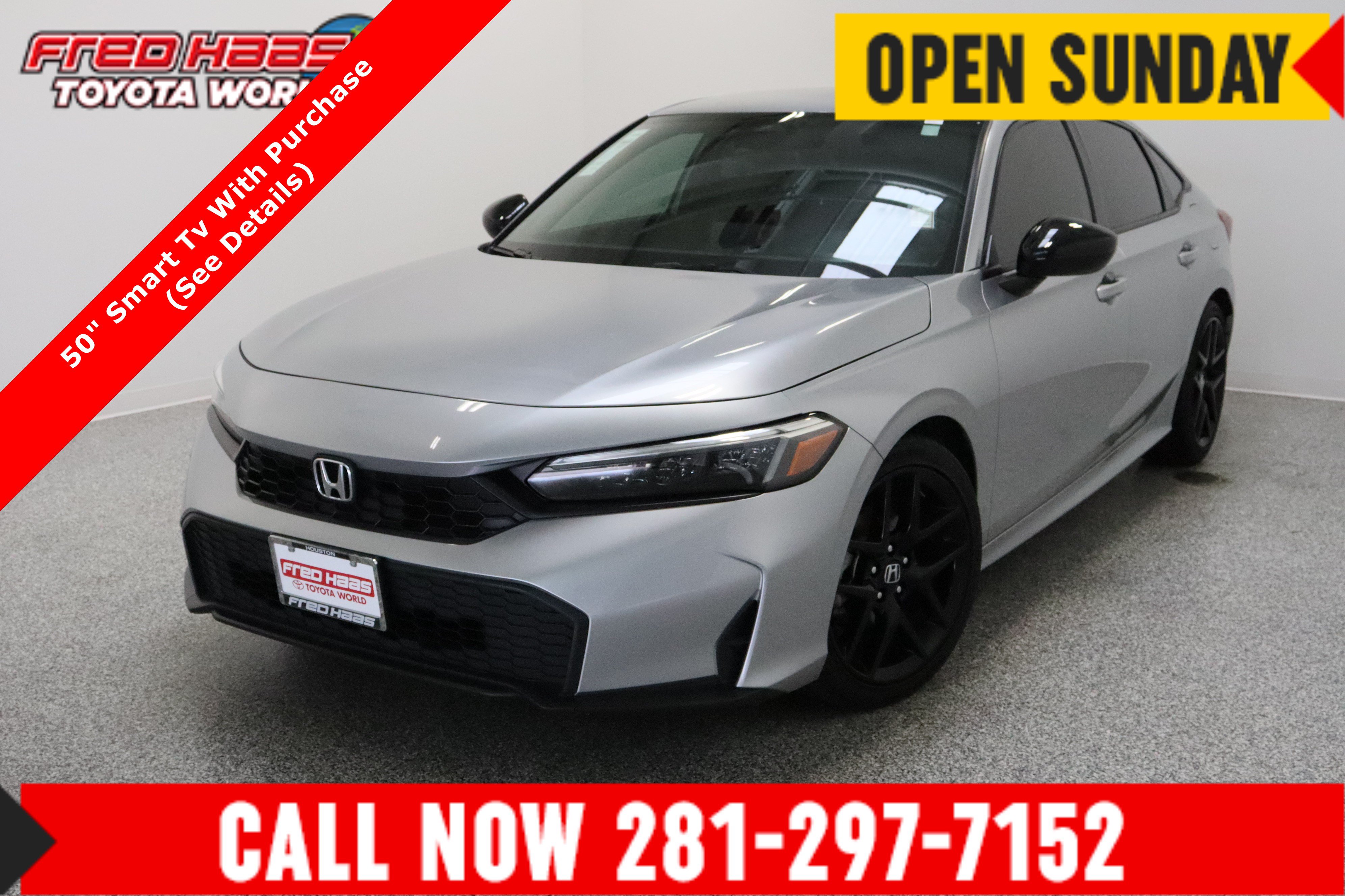 Used 2025 Honda Civic Sport image 1