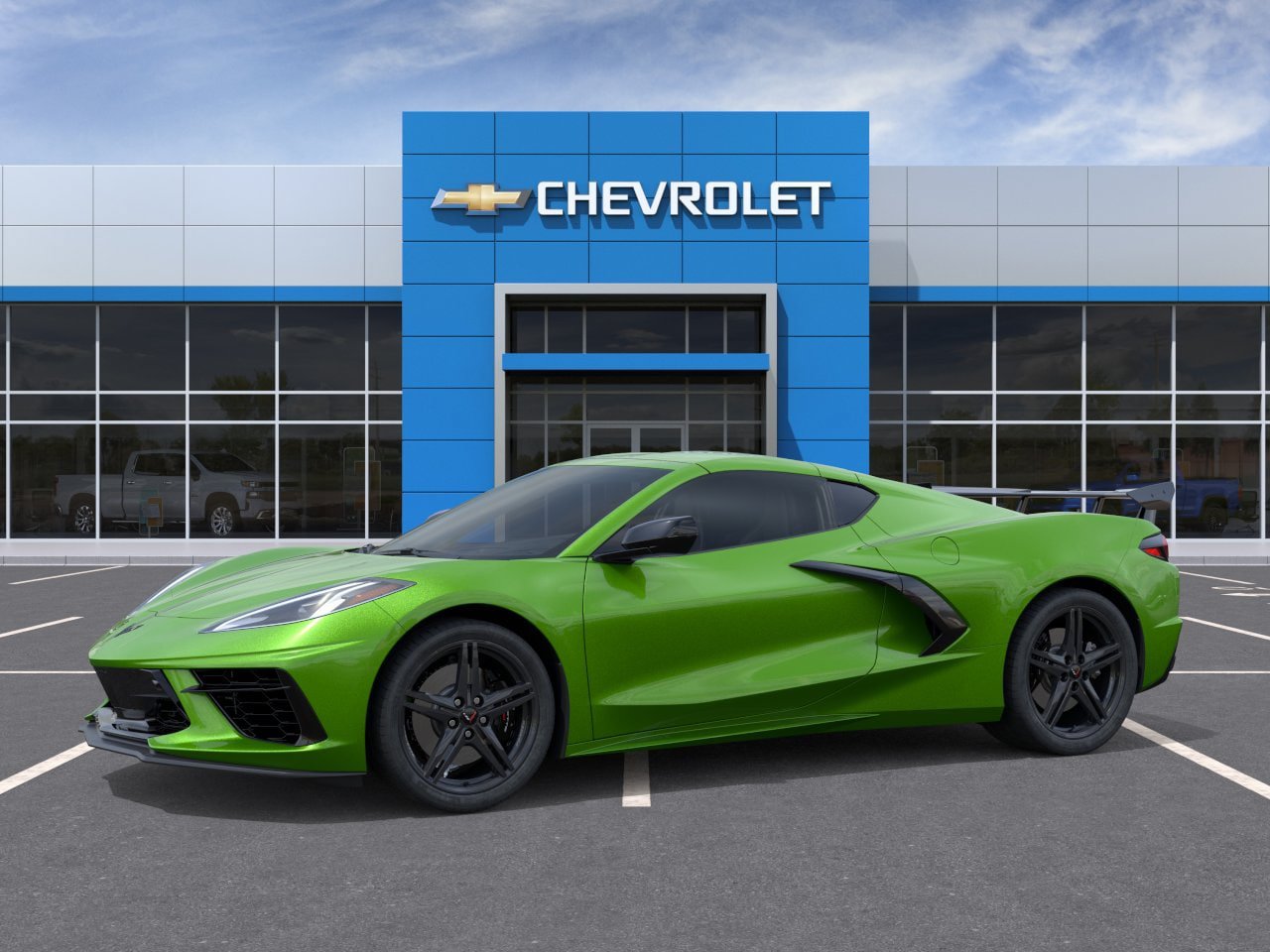 New 2026 Chevrolet Corvette Stingray Preferred Cpe w/ Z51 Performance Package RWD image 2