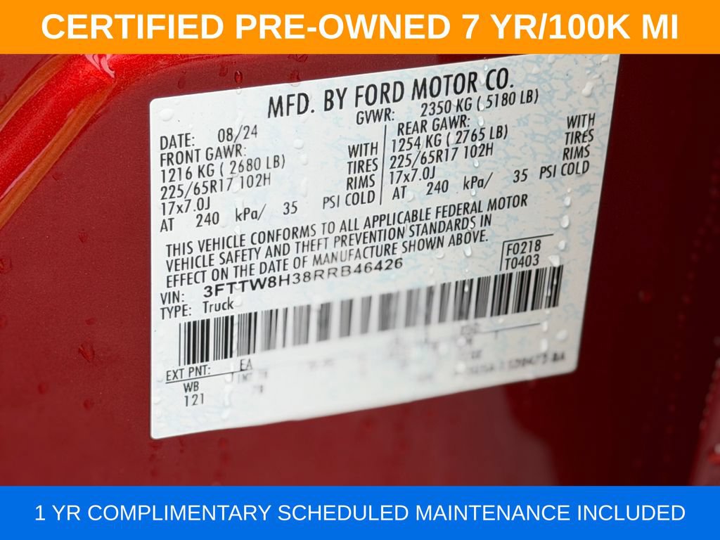 Used 2024 Ford Maverick XLT FWD image 33