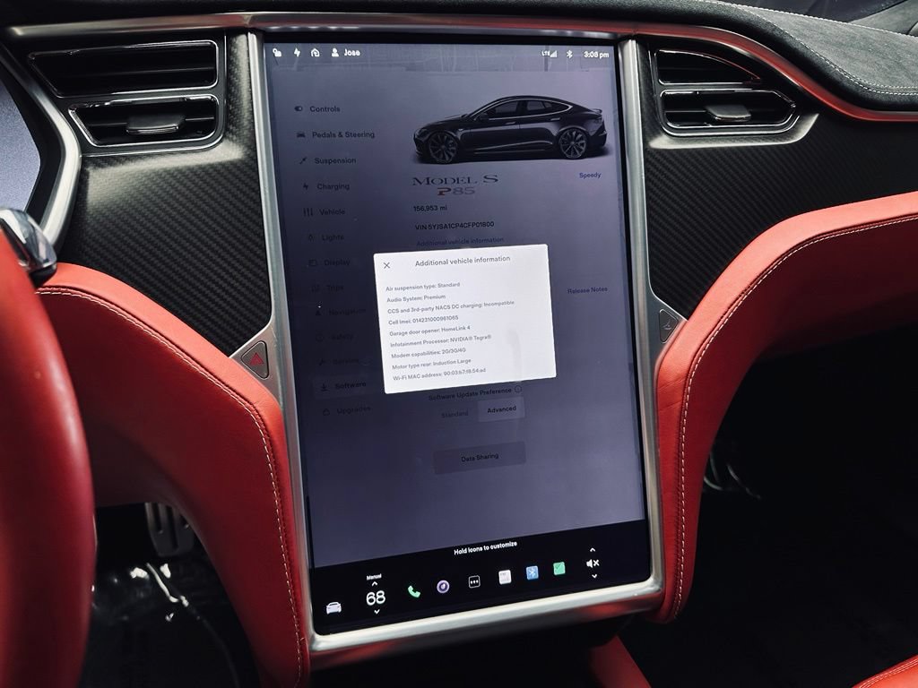 Used 2012 Tesla Model S Performance RWD image 35
