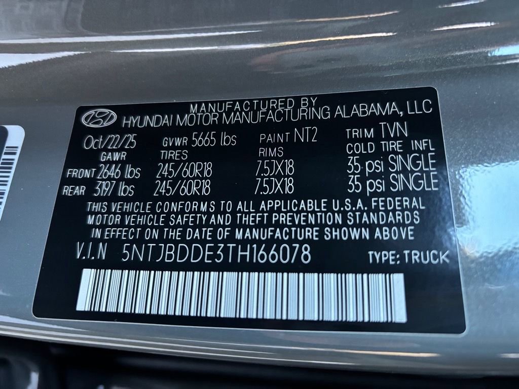New 2026 Hyundai Santa Cruz SEL AWD/4WD image 30
