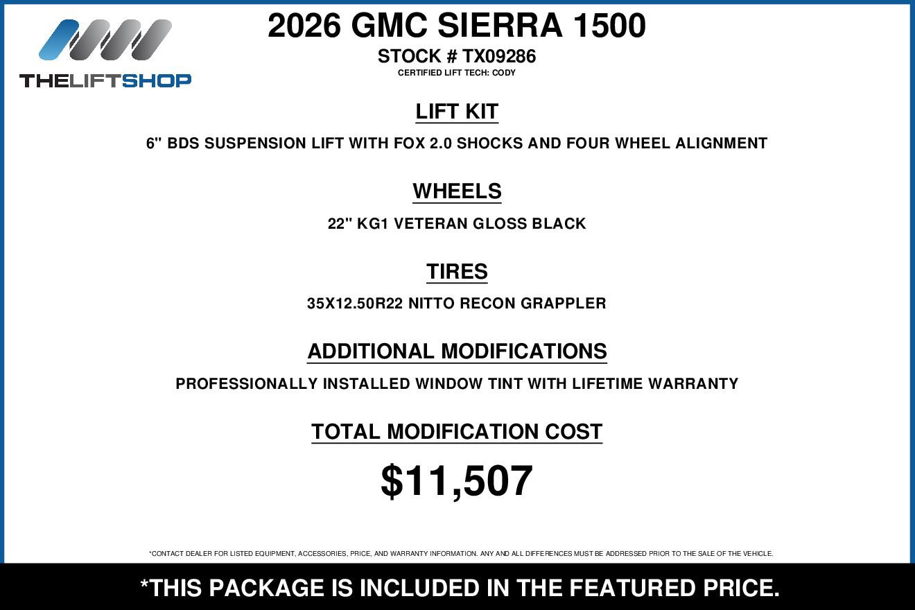 Used 2026 GMC Sierra 1500 AT4 image 2