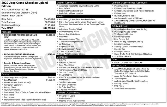 Used 2020 Jeep Grand Cherokee Laredo image 9