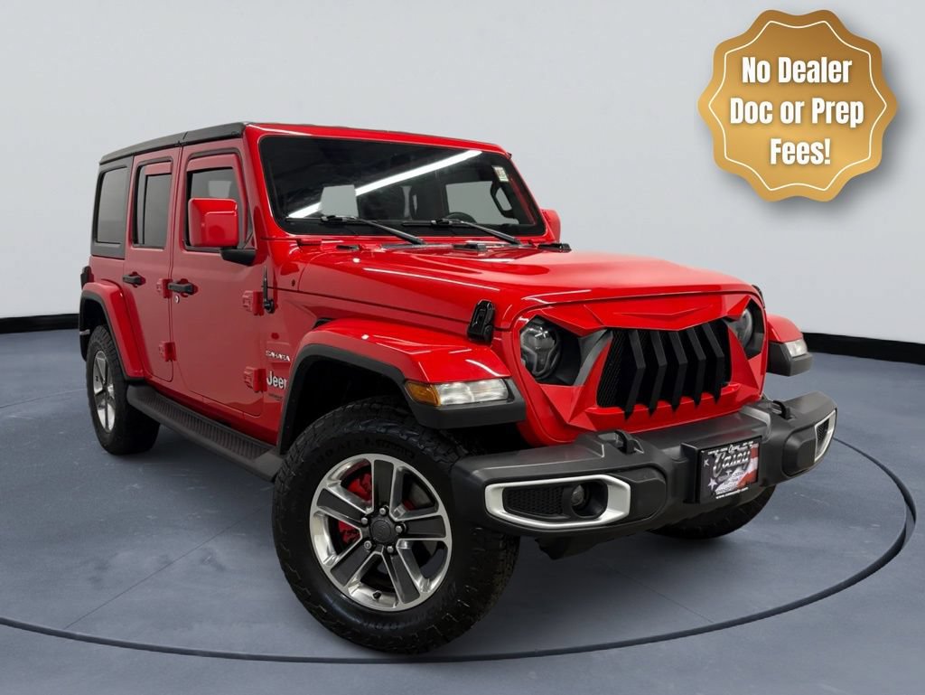 Used 2019 Jeep Wrangler Unlimited Sahara w/ Safety Group AWD/4WD image 3