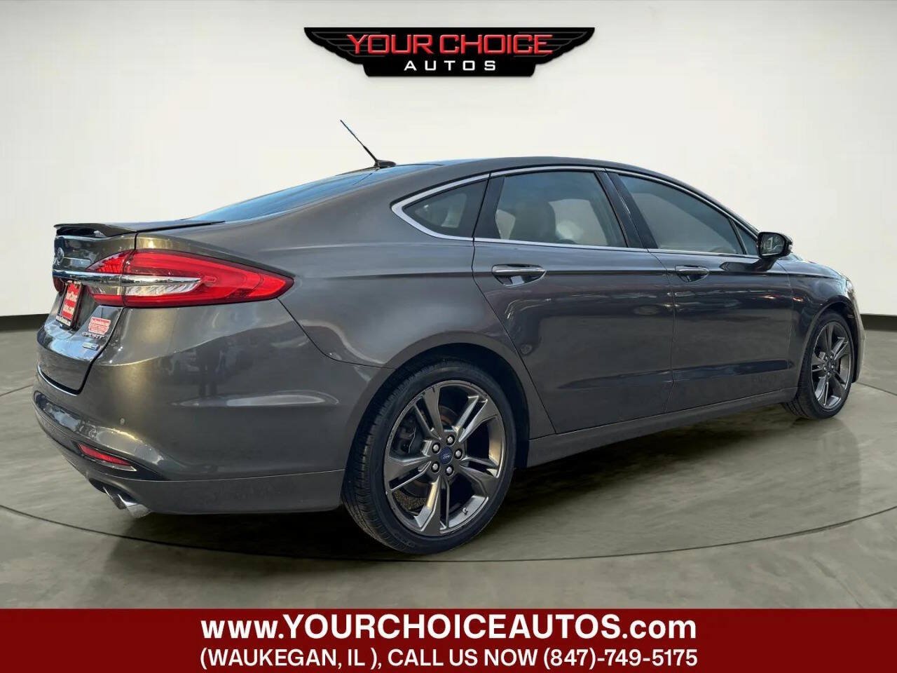 Used 2017 Ford Fusion Sport w/ Equipment Group 401A AWD/4WD image 5