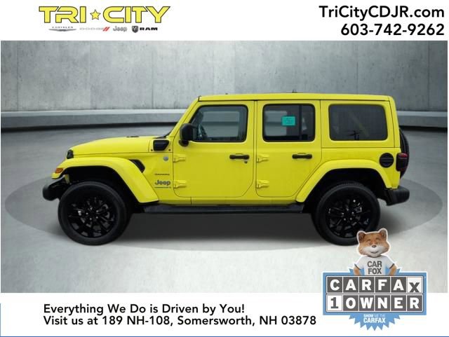 Used 2023 Jeep Wrangler Sahara 4xe w/ Cold Weather Group image 2