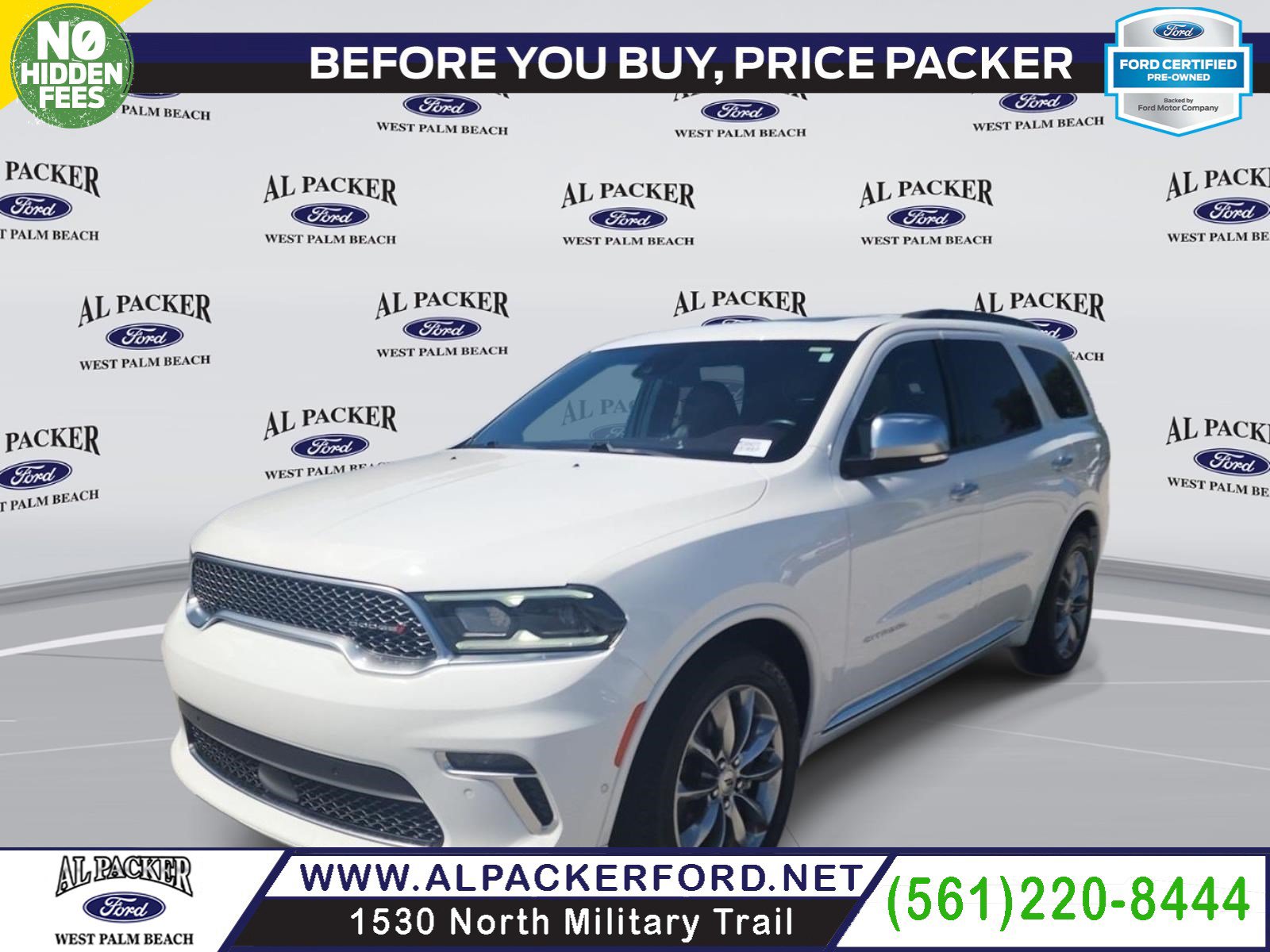 Used 2021 Dodge Durango Citadel RWD image 1