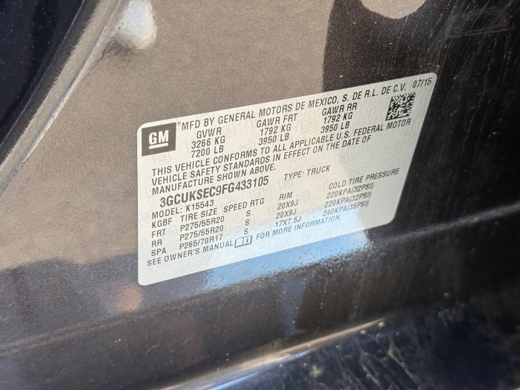 Used 2015 Chevrolet Silverado 1500 LTZ image 11