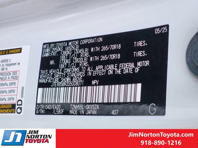 Used 2025 Toyota 4Runner TRD Off-Road Premium image 34
