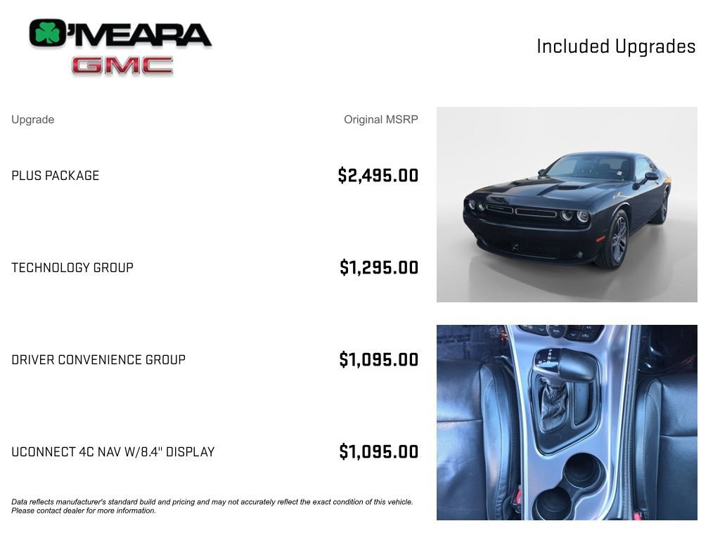 Used 2019 Dodge Challenger SXT w/ Plus Package image 4