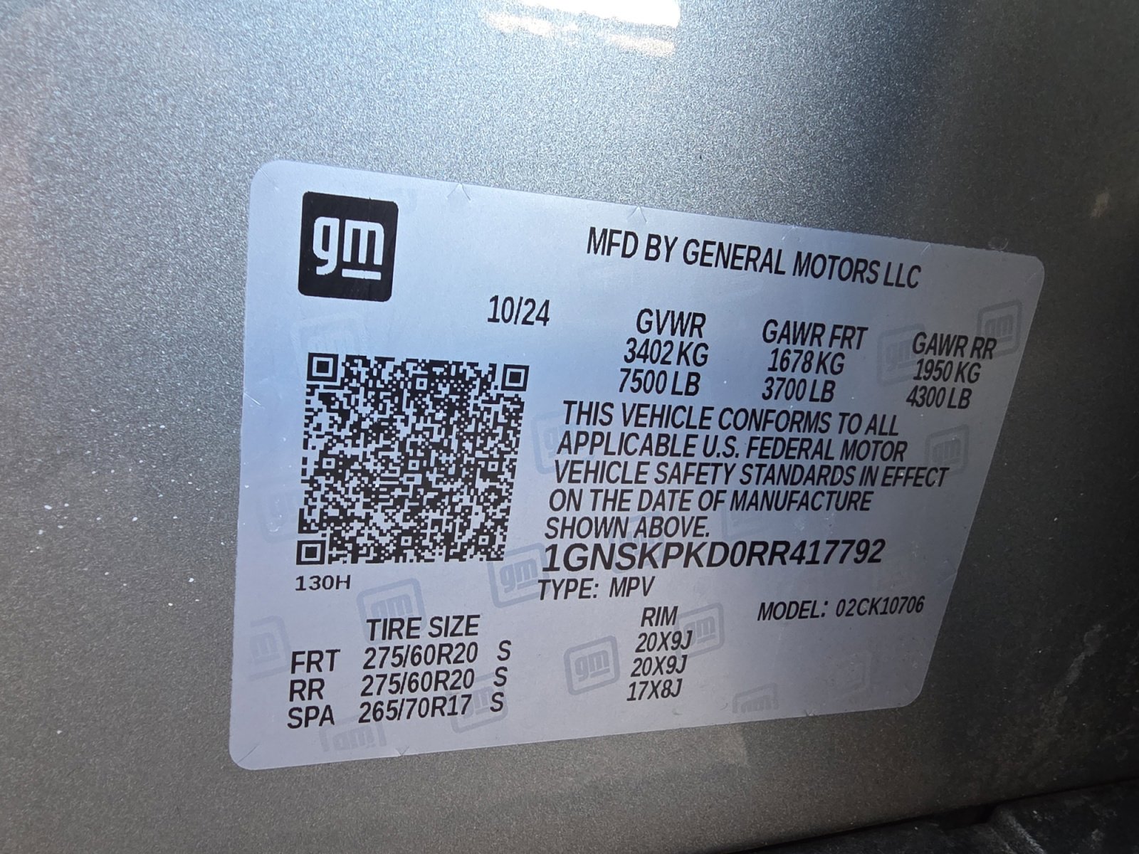 Used 2024 Chevrolet Tahoe Z71 w/ Luxury Package image 34