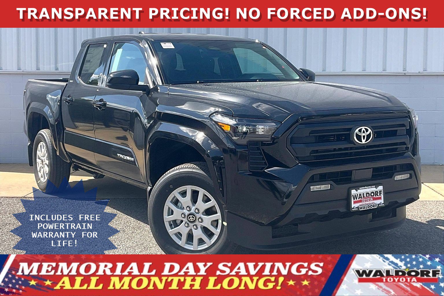 New 2026 Toyota Tacoma SR5 AWD/4WD image 1