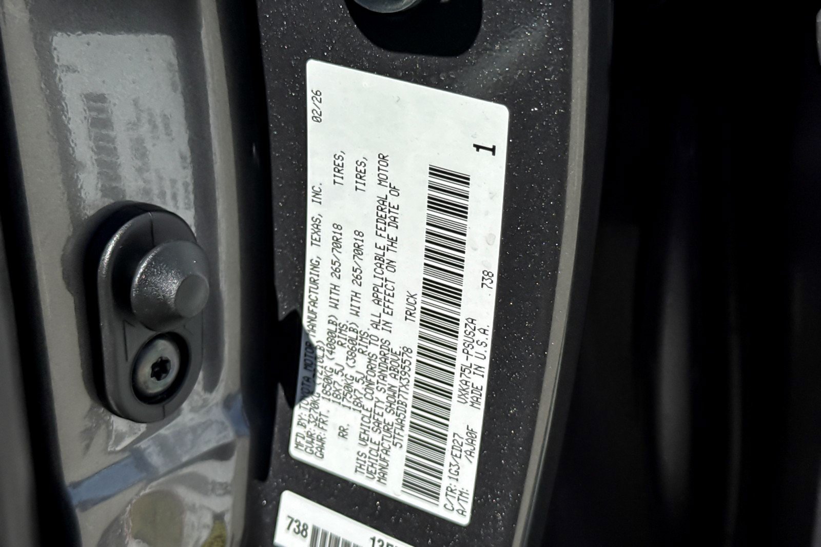 Certified 2026 Toyota Tundra CrewMax Limited w/ TRD Rally Package AWD/4WD image 26