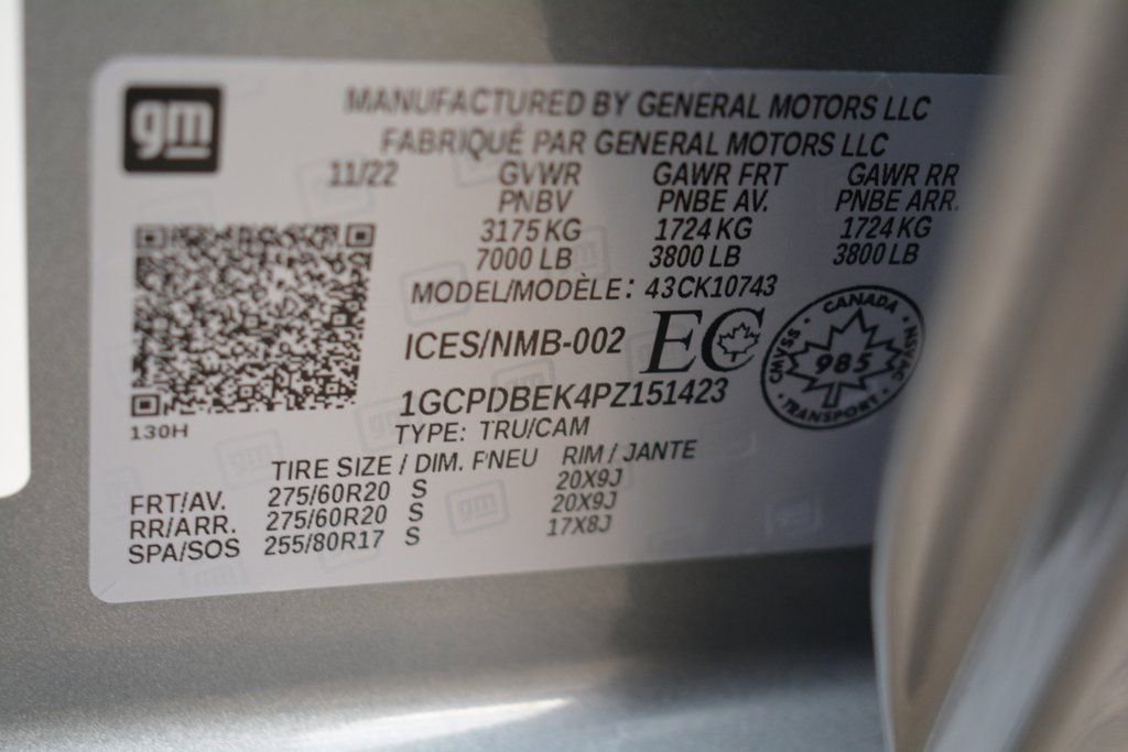 Used 2023 Chevrolet Silverado 1500 Custom image 25