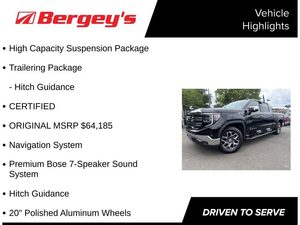Used 2022 GMC Sierra 1500 SLT w/ SLT Convenience Package AWD/4WD image 5
