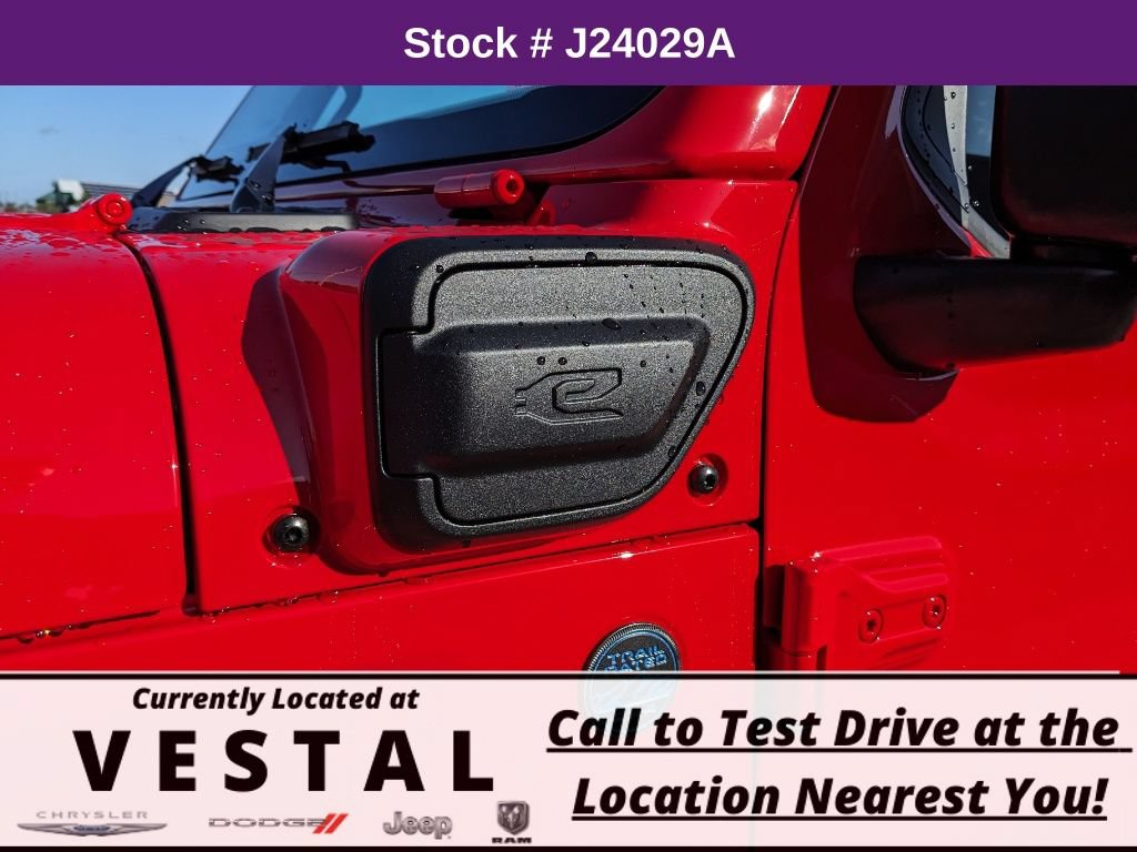New 2024 Jeep Wrangler Unlimited w/ Convenience Group AWD/4WD image 25