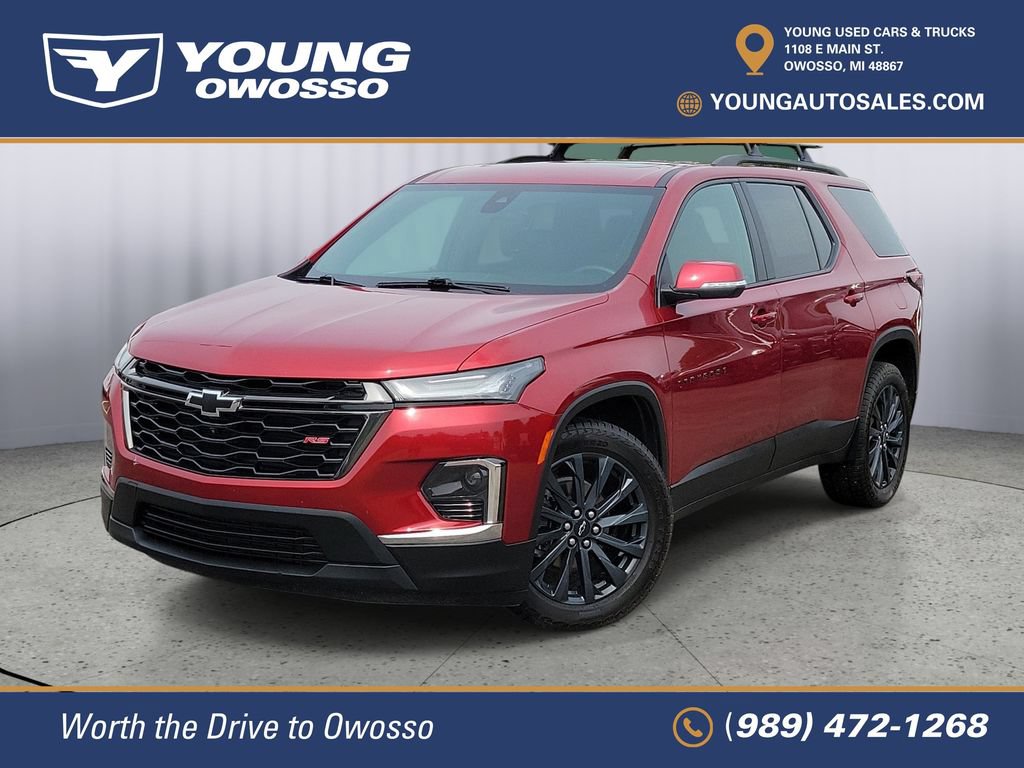 Certified 2023 Chevrolet Traverse RS w/ LPO, Floor Liner Package