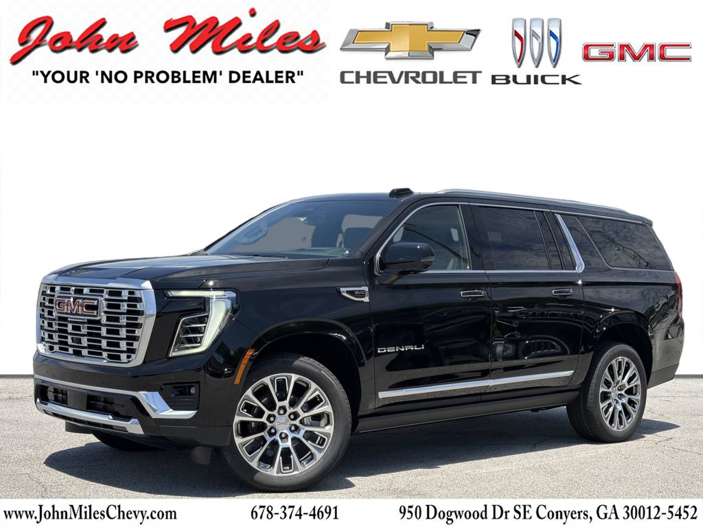 New 2026 GMC Yukon XL Denali w/ Sun & Power Step Package