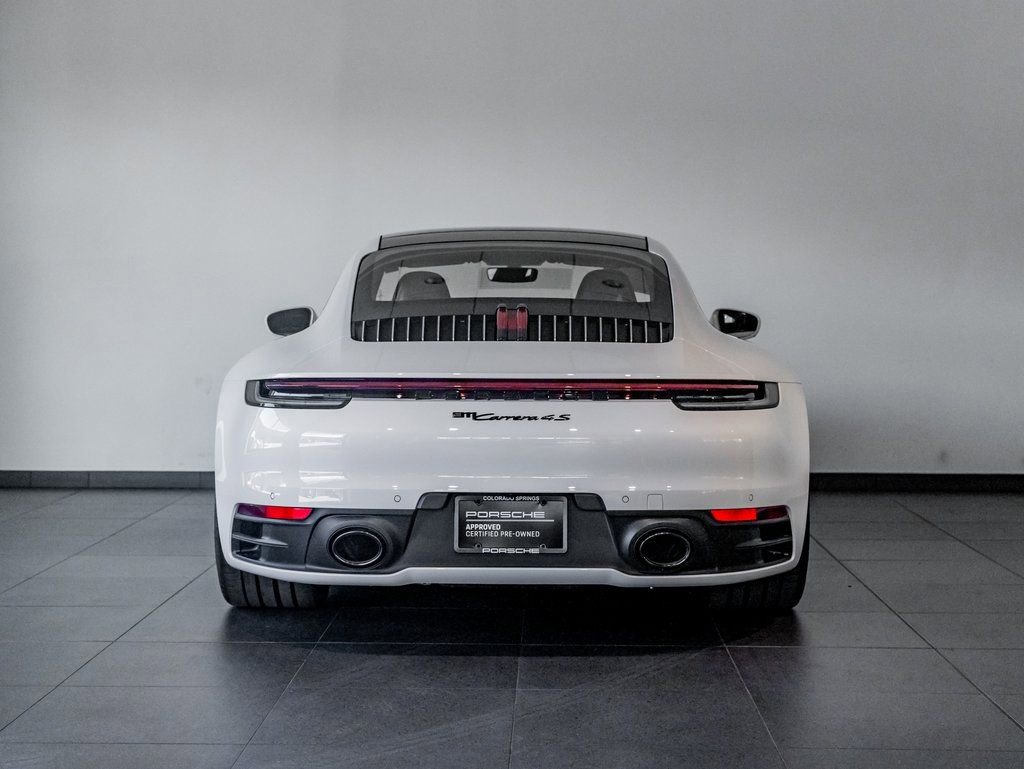 Certified 2024 Porsche 911 Carrera 4S w/ Sport Package image 6