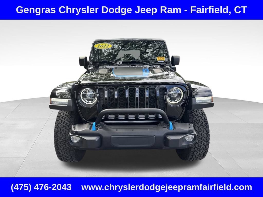Used 2022 Jeep Wrangler Unlimited Rubicon 4xe w/ Steel Bumper Group AWD/4WD image 8