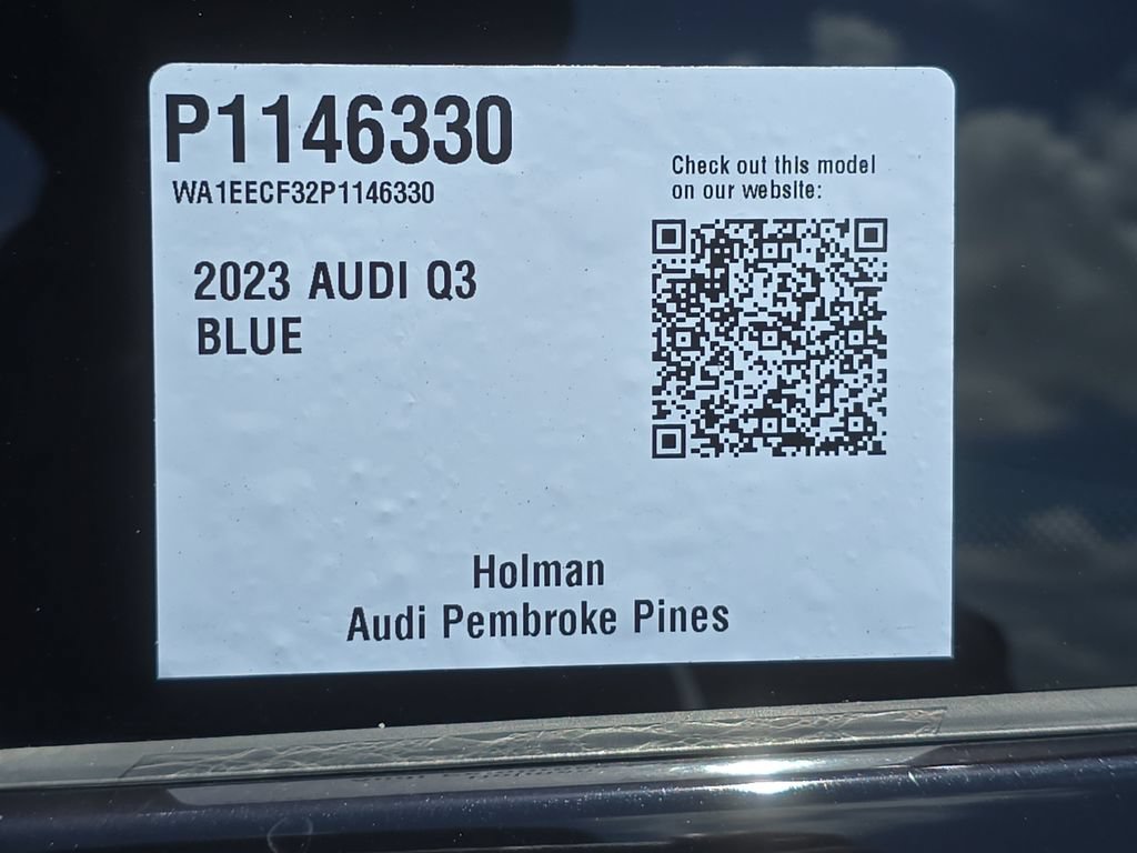 Used 2023 Audi Q3 2.0T Premium Plus w/ Premium Plus Package AWD/4WD image 33
