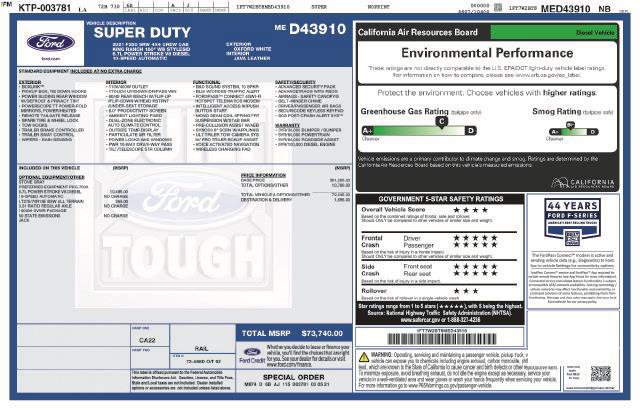 Used 2021 Ford F250 King Ranch AWD/4WD image 5